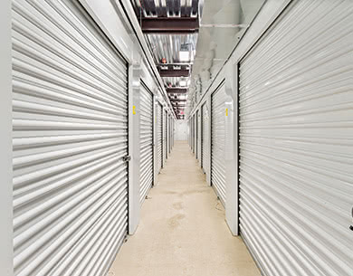 Exterior view of EZ Storage facility at Detroit, MI